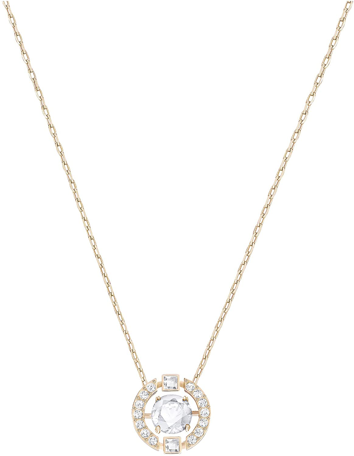 Women'S Sparking Dance Crystal Jewelry Collection, Rose Gold Tone Finish