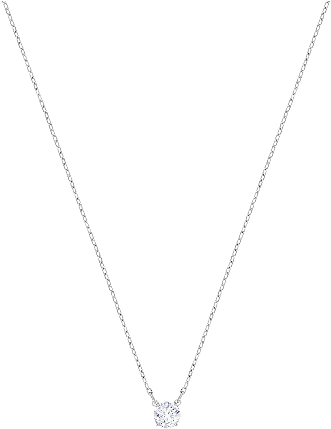 Women'S Attract Crystal Jewelry Collection, Rhodium Finish