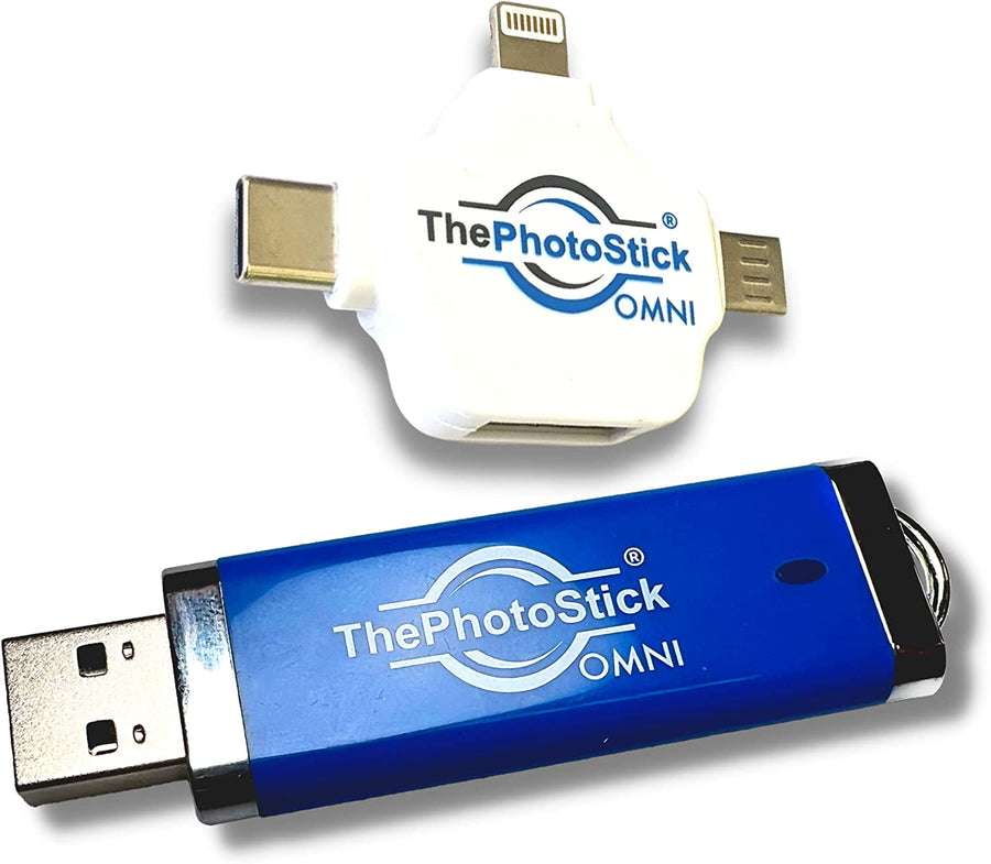 Omni 256GB - Effortless Photo and Video Backup for Apple, Android and Windows Devices