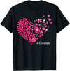 Leopard Heart Stethoscope Oncology Nurse Valentines Day T-Shirt