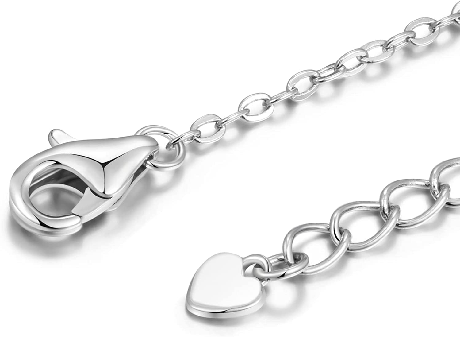 Infinity Necklace for Women Silver Plated Water Drop Pendant with Cubic Zirconia Birthstone Christmas Birthday Anniversary Valentine'S Day Gift for Women Wife Girlfriend