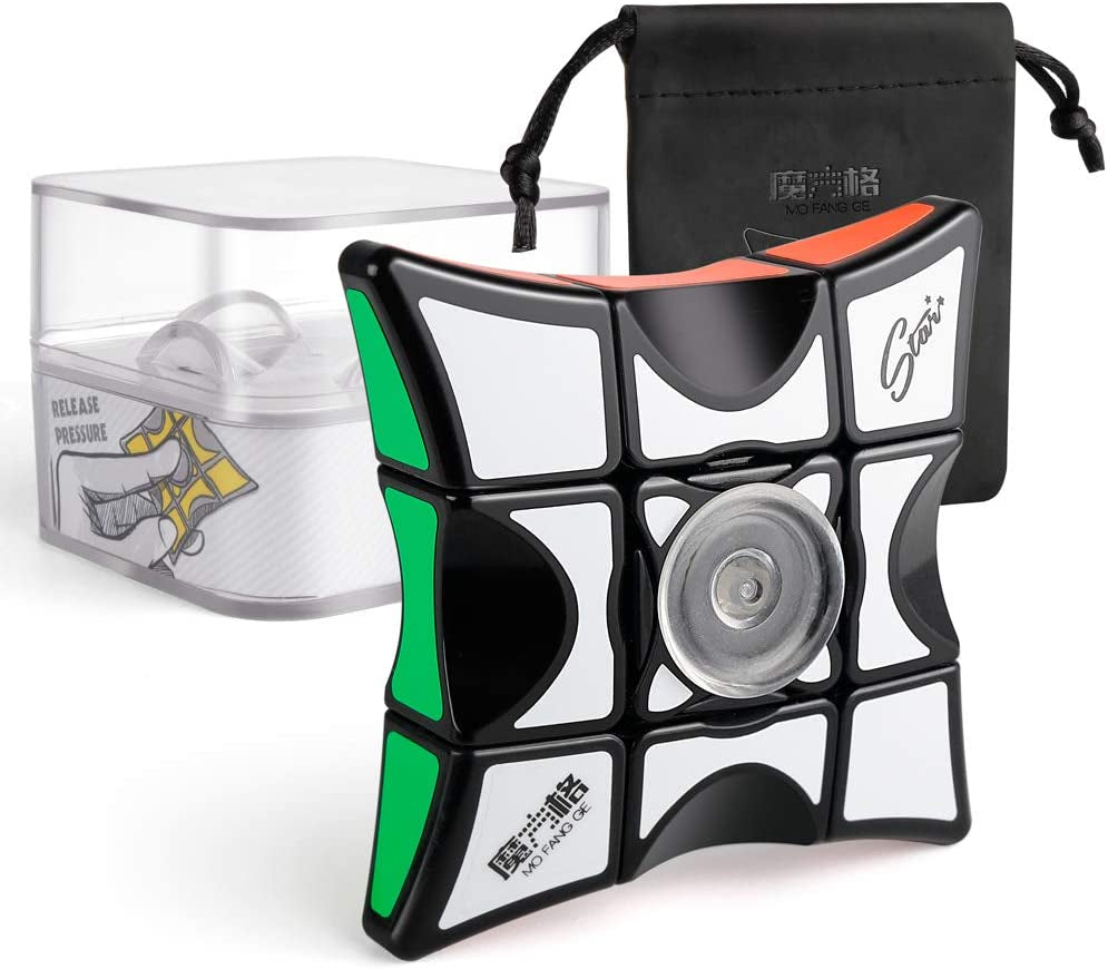 Fidget Spinners Cube, 1X3X3 Floppy Cube Puzzle Fidget Spinner Anti-Anxiety Fidget Toys for Kids Adults