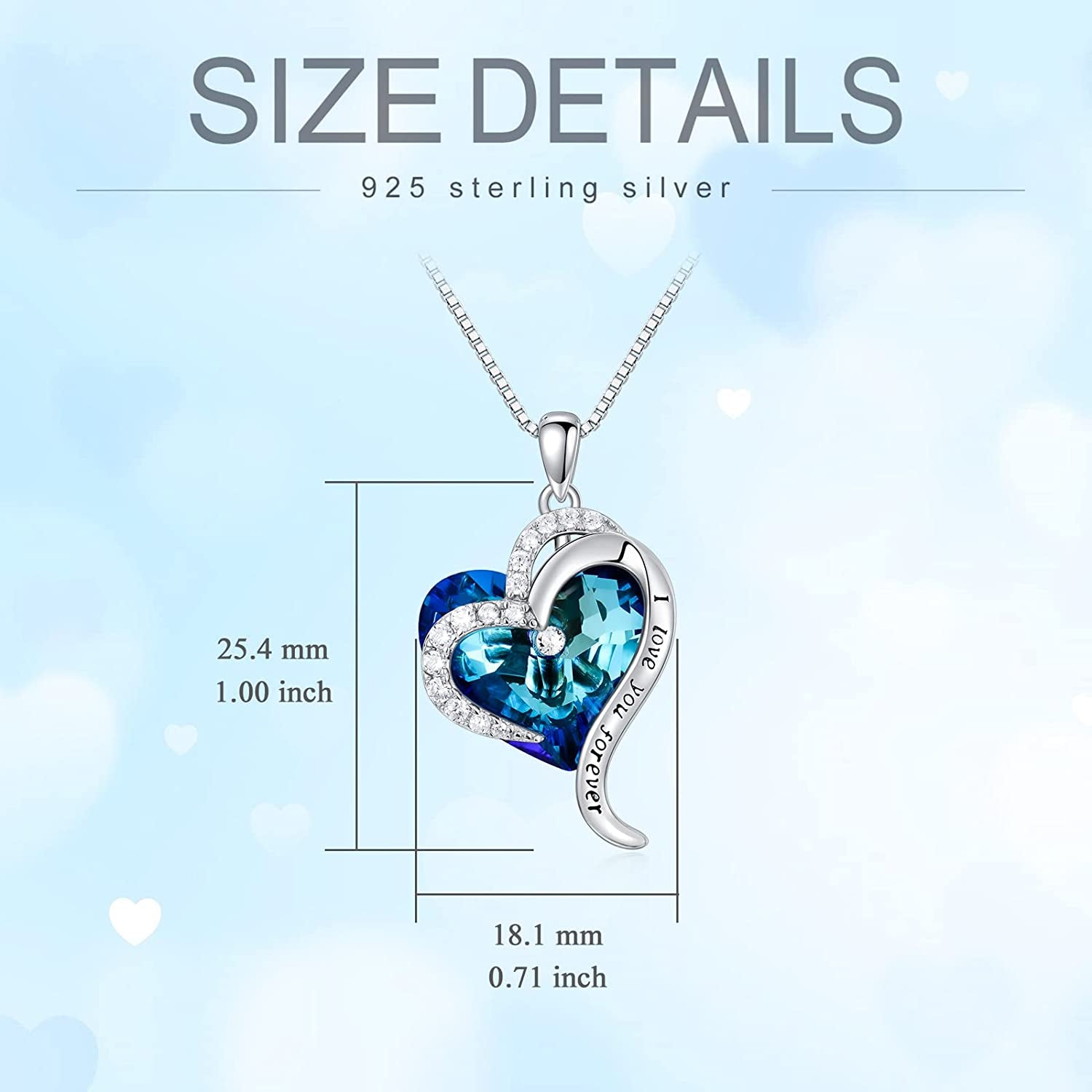 Valentine'S Day Gifts for Women 925 Sterling Silver I Love You to the Moon and Back Necklace Birthday Anniversary Jewelry Gifts for Women Mom Wife Girls