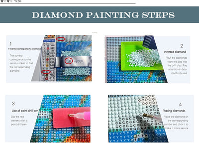 5D Diamond Painting Kits for Adults Eye，Diy 5D Diamond Art Kits for Adults Kids Landscape，Full Drill Paintings with Diamond Dots Gem Art Crafts Abstraction Home Decor 12X16Inch
