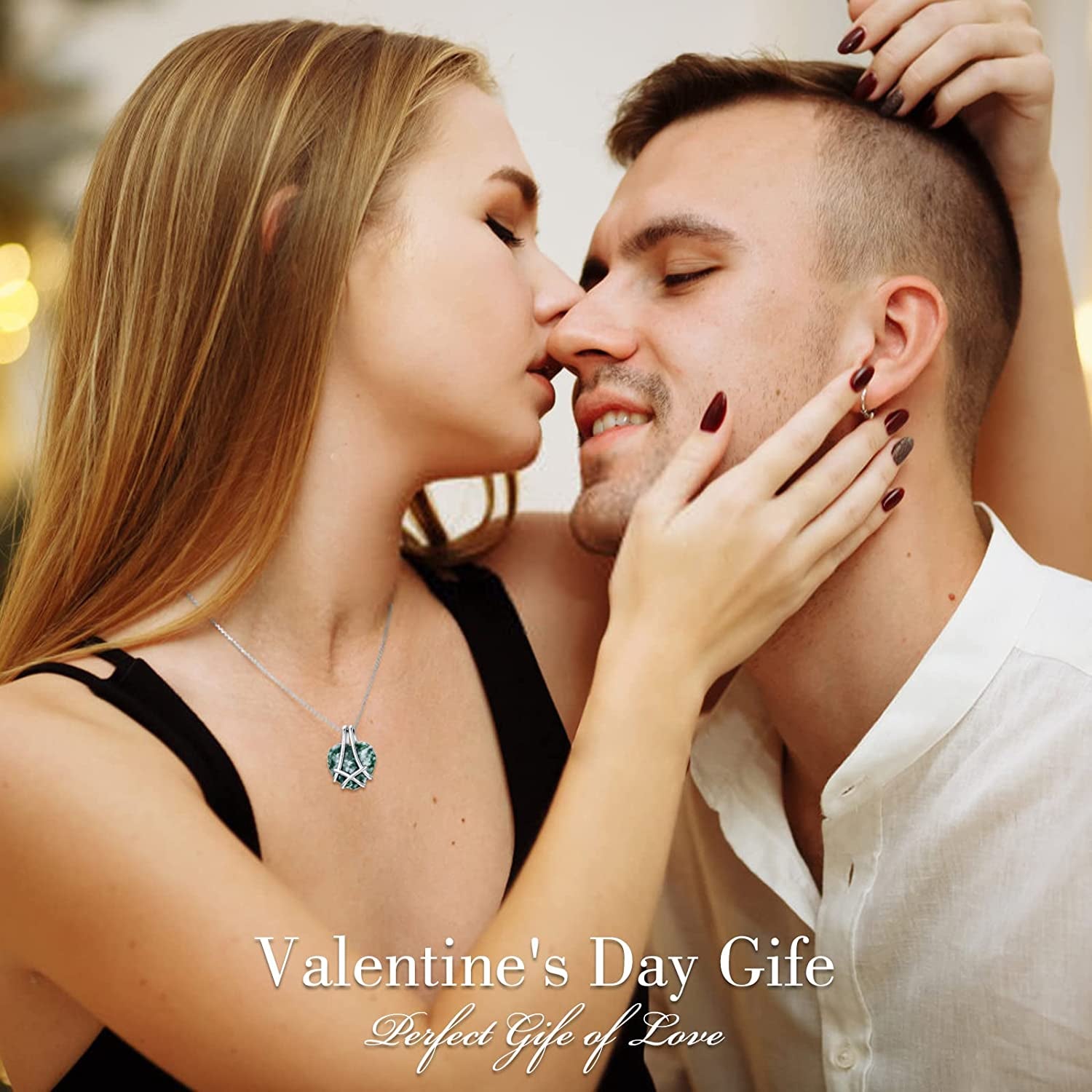 Heart Lapis Lazuli Necklace for Women Sterling Silver Celtic Knot Pendant Necklace Jewelry Valentine'S Mothers Day Birthday Gifts for Women Her Wife Girls Mom