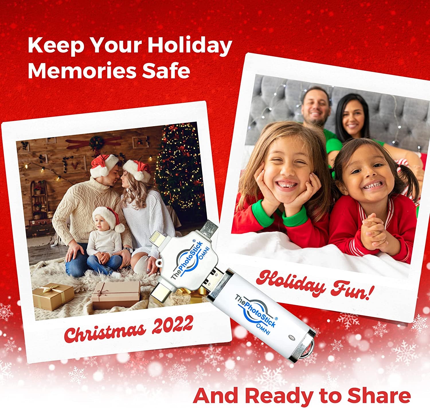 Omni 256GB - Effortless Photo and Video Backup for Apple, Android and Windows Devices