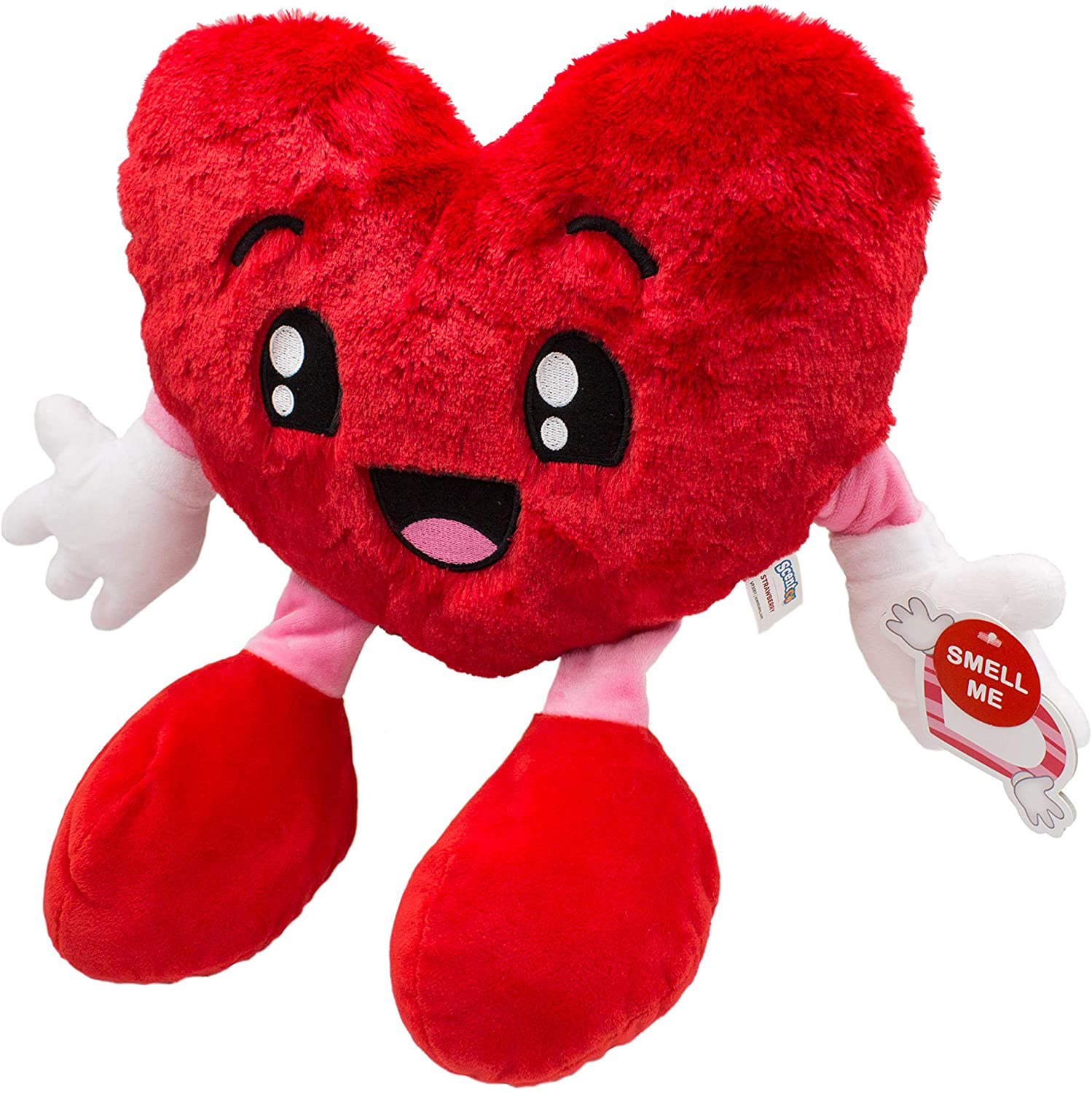 Holiday Day'S Sweetheart - 14" Strawberry Scented Stuffed Plush (Heart) - Gifts for Kids, Guide by Scentco