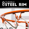 Franklin Sports over the Door Basketball Hoop - Slam Dunk Approved - Shatter Resistant - Accessories Included