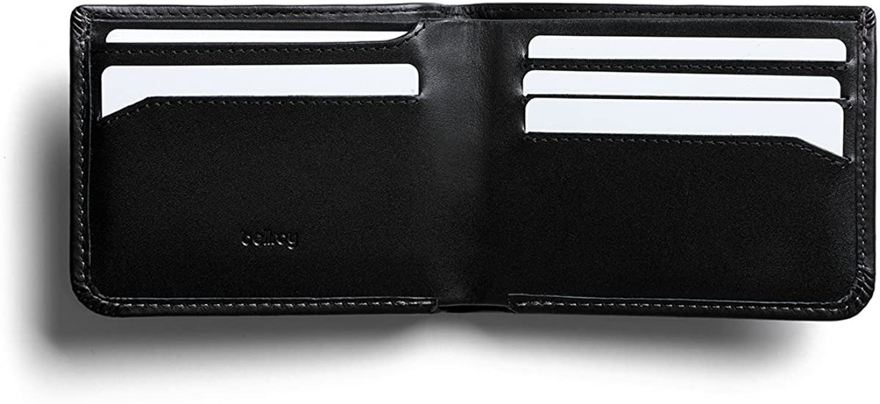 Bellroy Hide & Seek Wallet (Slim Leather Bifold Design, RFID Protected, Holds 5-12 Cards, Coin Pouch, Flat Note Section, Hidden Pocket)