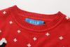 SSLR Youth Big Boys Holiday Santa Clause Knitted Sweater Ugly Christmas Sweater for Kids