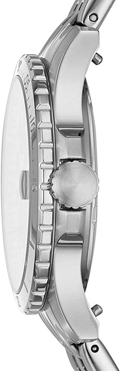 Fossil Women'S FB-01 Stainless Steel Dive-Inspired Casual Quartz Watch