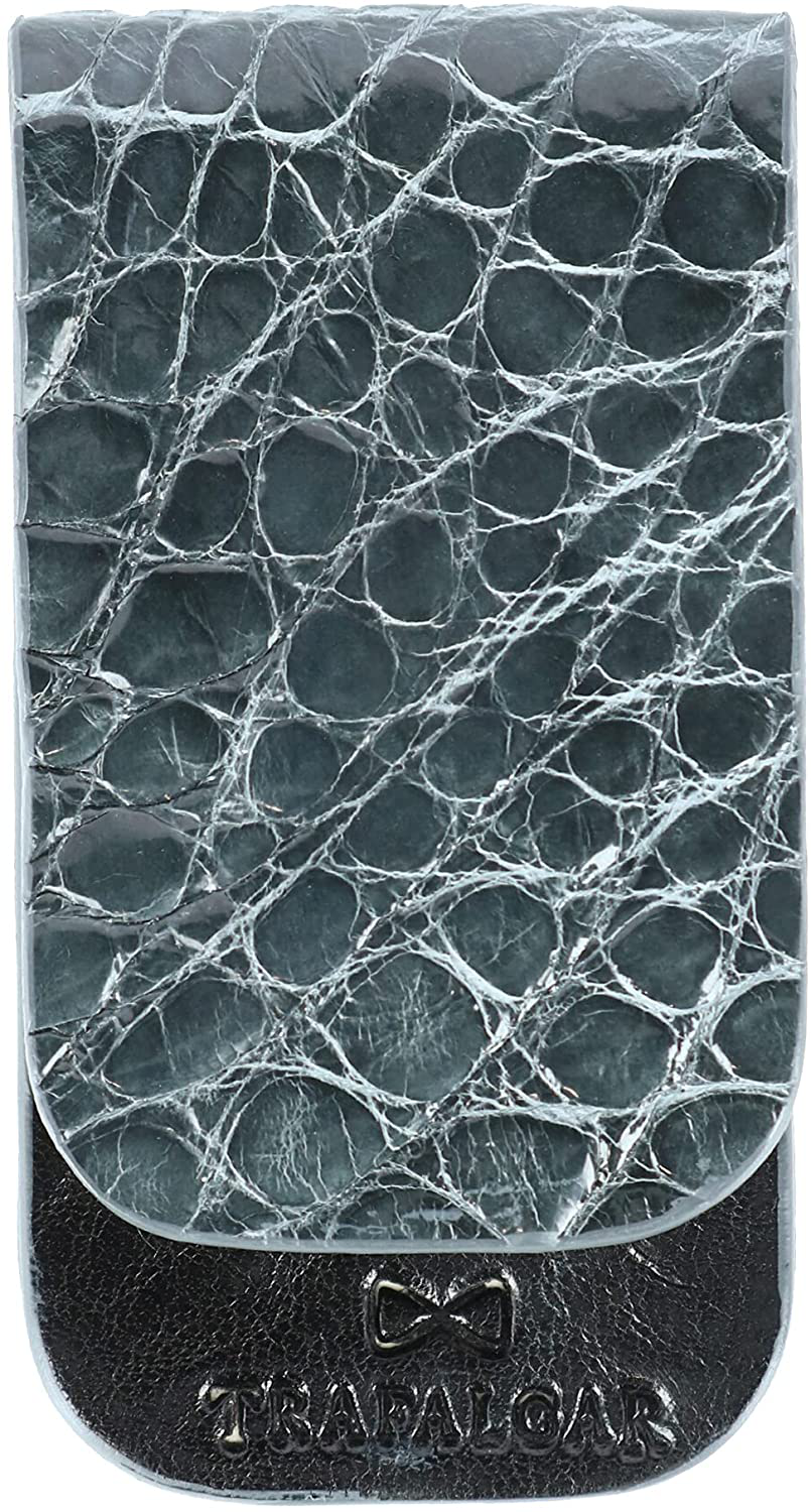 Trafalgar Men'S Alligator Money Clip