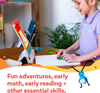 Osmo - Little Genius Starter Kit for Ipad + Early Math Adventure - 6 Educational Learning Games - Ages 3-5 - Counting, Shapes, Phonics & Creativity (Osmo Ipad Base Included) (Amazon Exclusive)