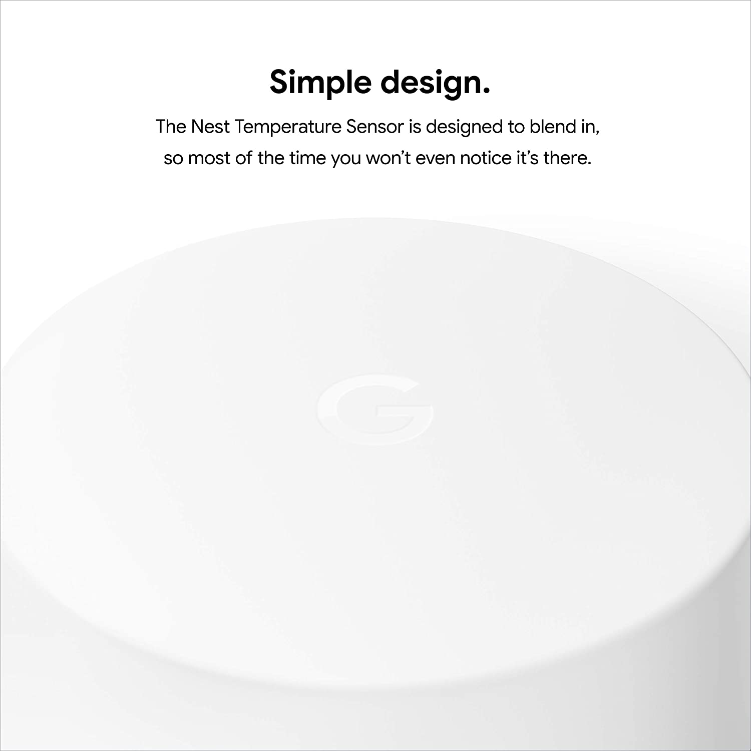 Google Nest Temperature Sensor 3 Pack - Nest Thermostat Sensor - Nest Sensor That Works with Nest Learning Thermostat and Nest Thermostat E - Smart Home
