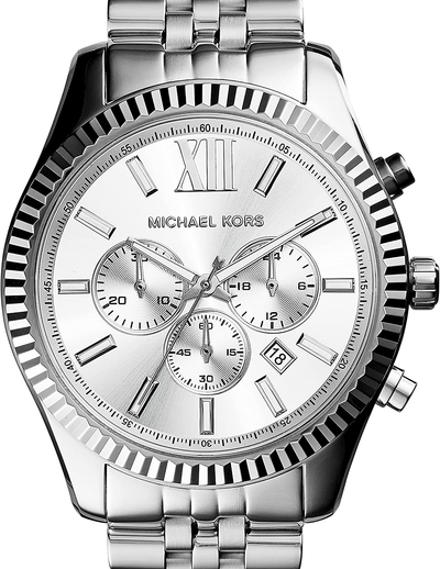 Michael Kors Lexington Chronograph Stainless Steel Watch