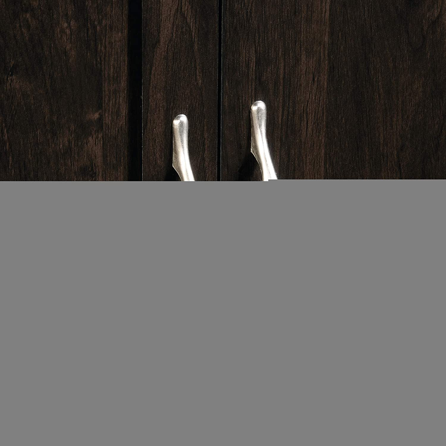 Sauder 419496 Miscellaneous Storage Storage Cabinet, L: 29.61" X W: 16.02" X H: 71.50", Cinnamon Cherry Finish