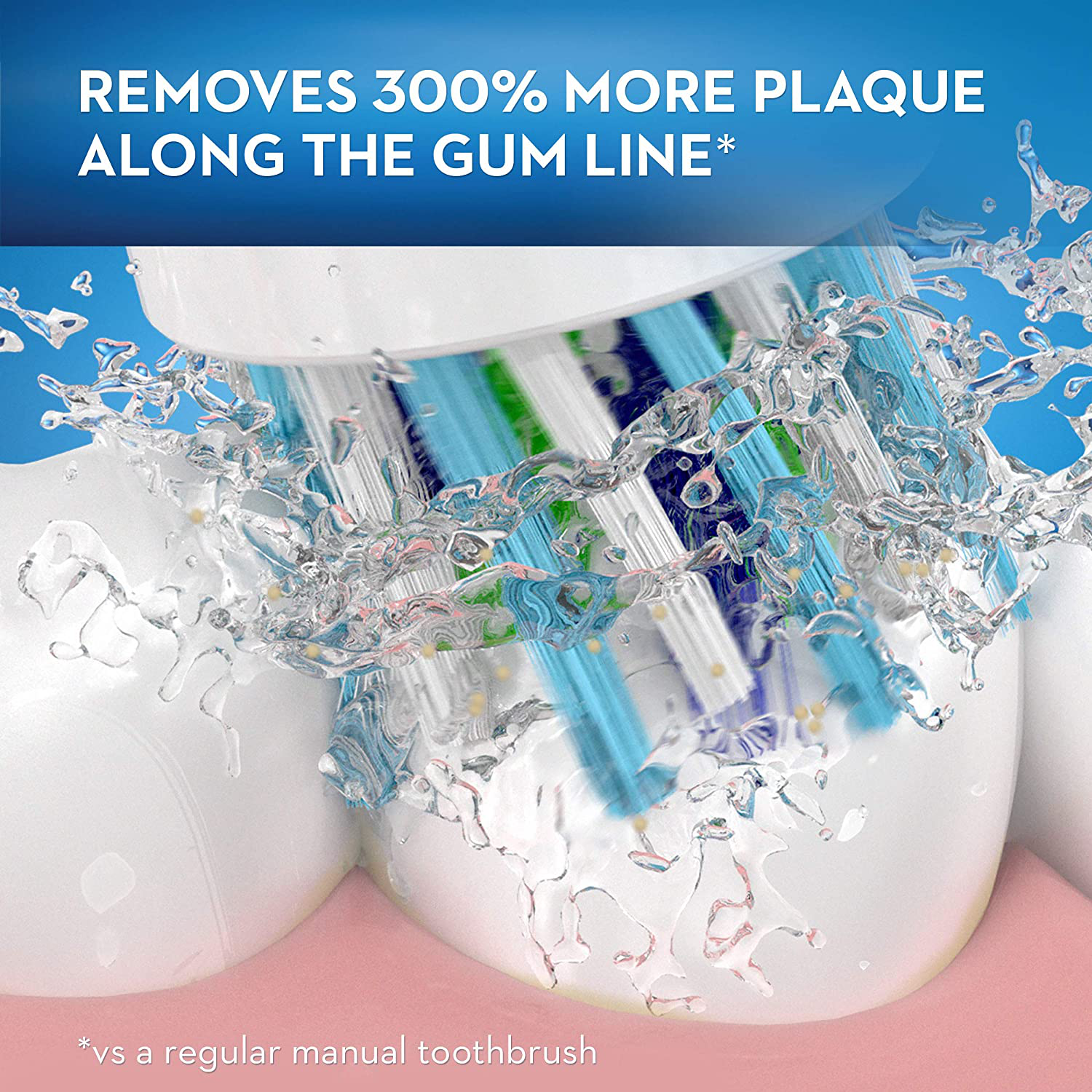 Oral-B Pro 1000 Crossaction Electric Toothbrush, Black