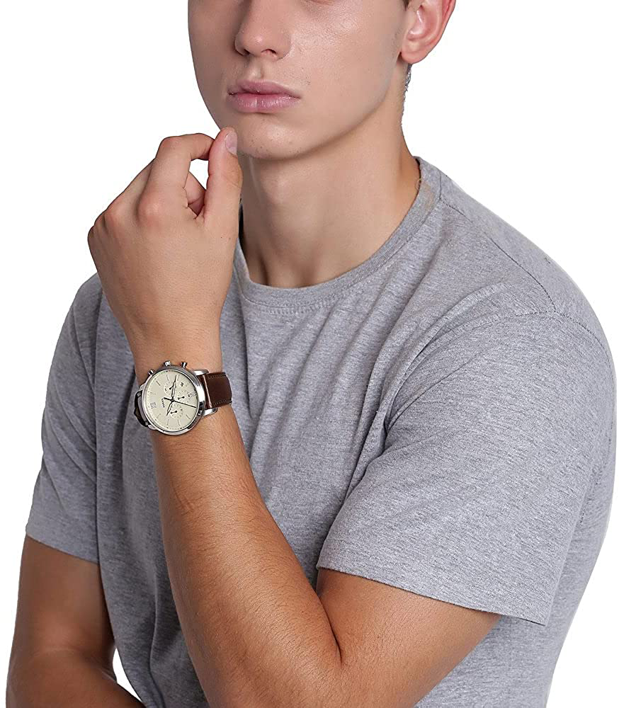 Fossil Men'S Neutra Stainless Steel Quartz Chronograph Watch