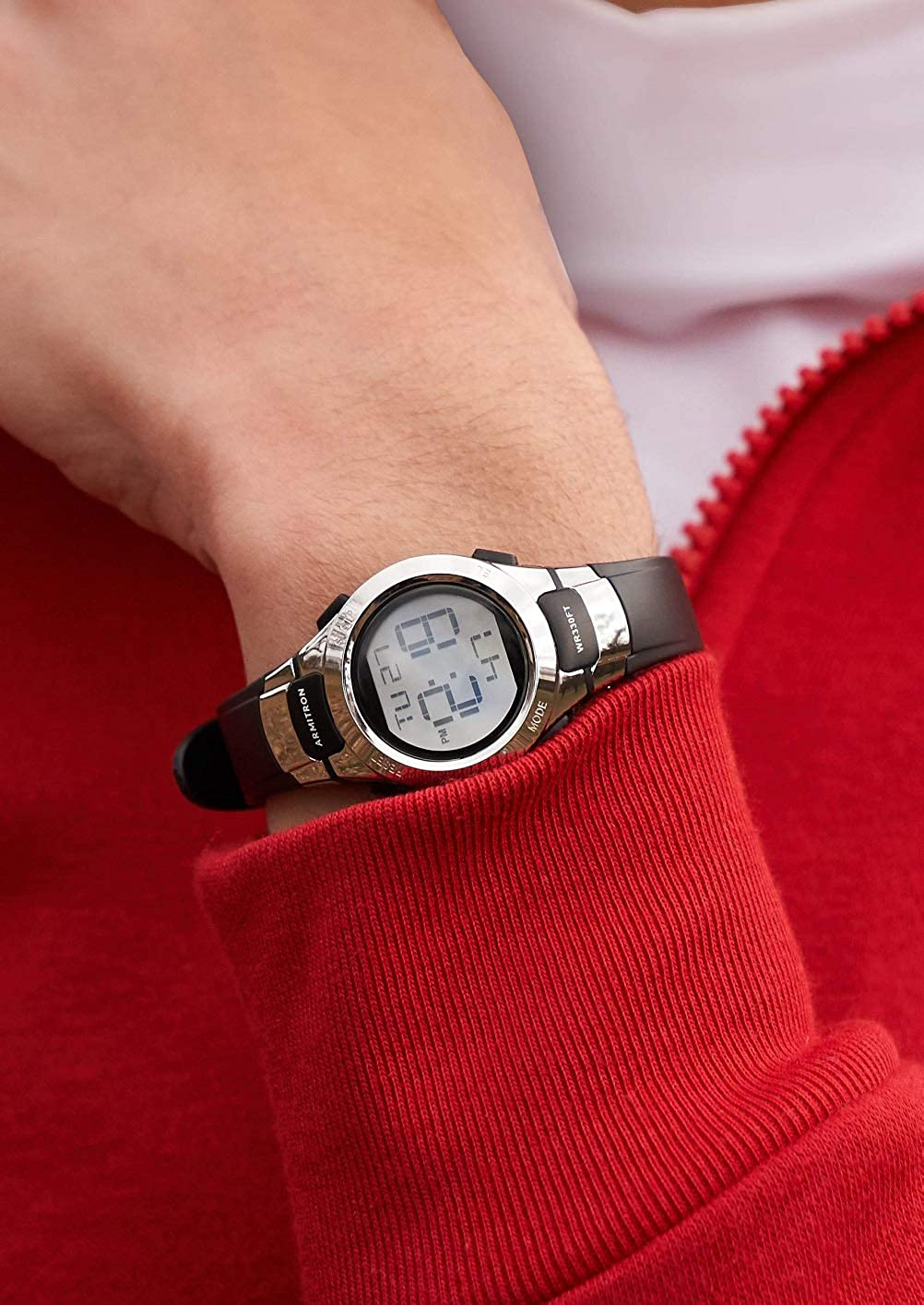 Armitron Sport Women'S Digital Chronograph Resin Strap Watch, 45/7012