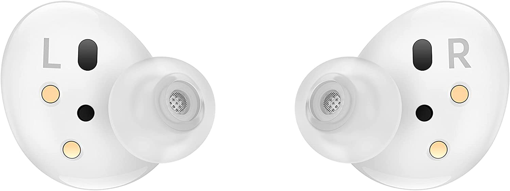 SAMSUNG Galaxy Buds 2 True Wireless Earbuds Noise Cancelling Ambient Sound Bluetooth Lightweight Comfort Fit Touch Control US Version, White