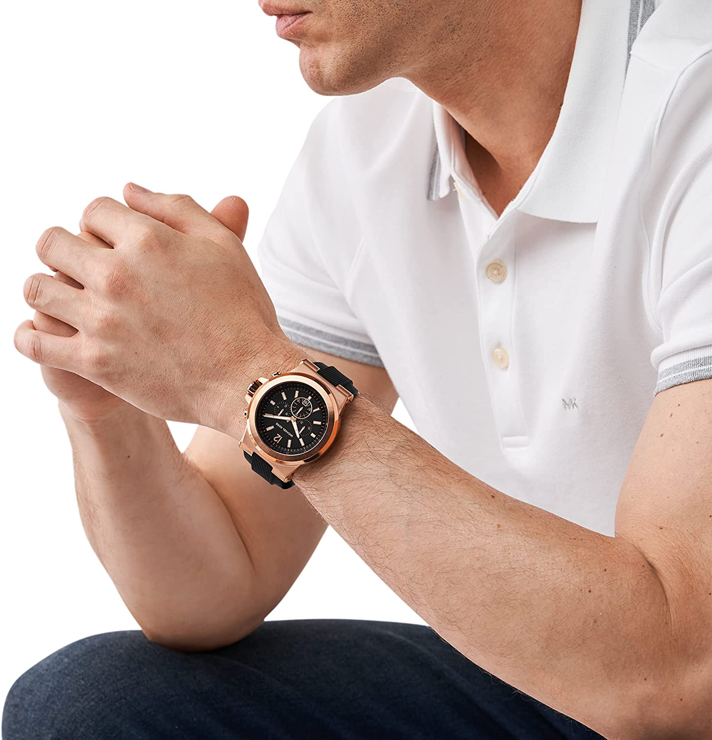 Michael Kors Dylan Stainless Steel Chronograph Watch