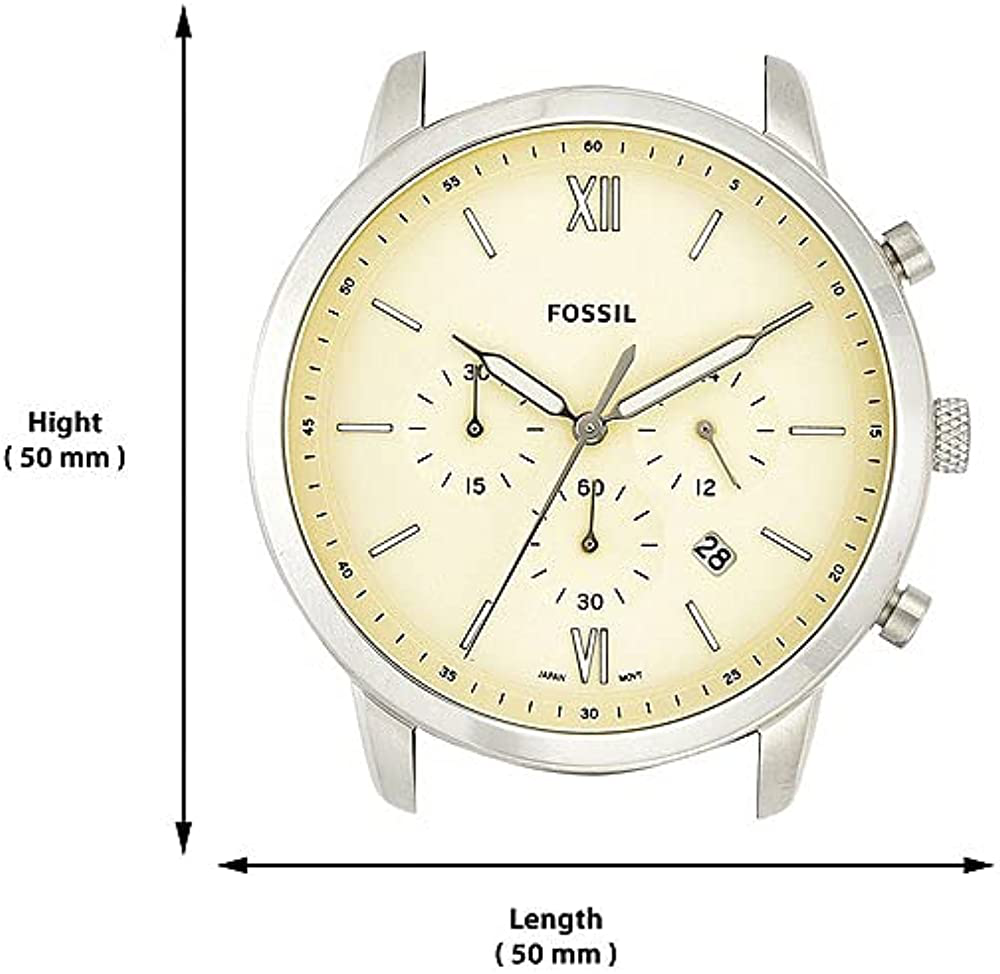 Fossil Men'S Neutra Stainless Steel Quartz Chronograph Watch