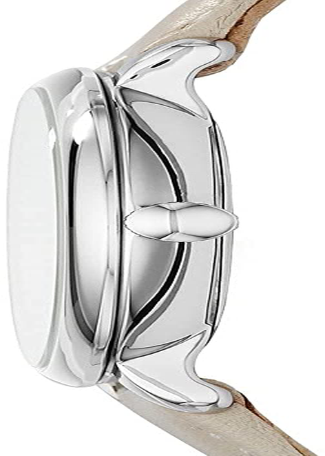 Fossil Women Jacqueline Stainless Steel and Leather Casual Quartz Watch