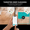 Shark AV2001WD AI VACMOP 2-In-1 Robot Vacuum and Mop with Self-Cleaning Brushroll, LIDAR Navigation, Home Mapping, Perfect for Pet Hair, Works with Alexa, Wi-Fi Black/Brass