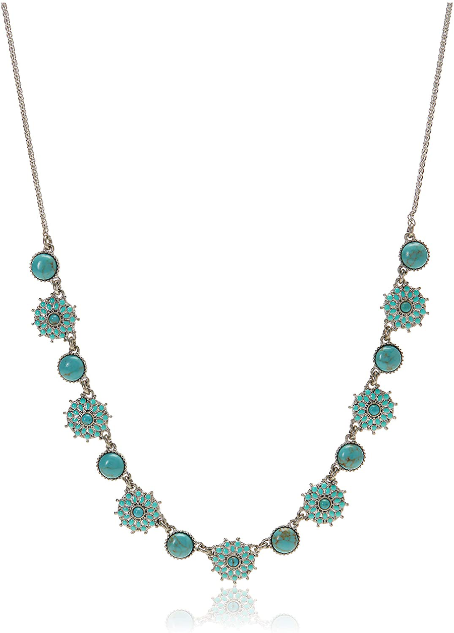 Lucky Brand Turquoise Collar Necklace