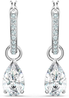 SWAROVSKI Women'S Attract Crystal Jewelry Collection, Rhodium Finish