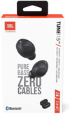 JBL Tune 115TWS True Wireless In-Ear Headphones - JBL Pure Bass Sound, 21H Battery, Bluetooth, Dual Connect, Wireless Calls, Music, Native Voice Assistant (Black)