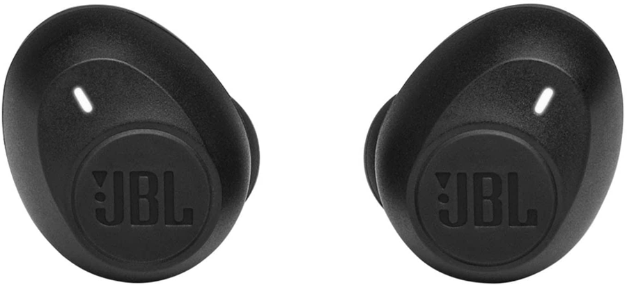 JBL Tune 115TWS True Wireless In-Ear Headphones - JBL Pure Bass Sound, 21H Battery, Bluetooth, Dual Connect, Wireless Calls, Music, Native Voice Assistant (Black)