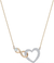 Women'S Infinity Heart Jewelry Collections, Rose Gold Tone & Rhodium Finish, Clear Crystals
