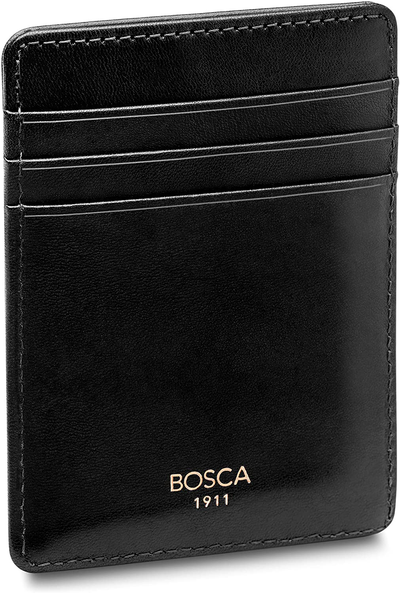 Bosca Men'S Front Pocket Wallet in Old Leather - RFID