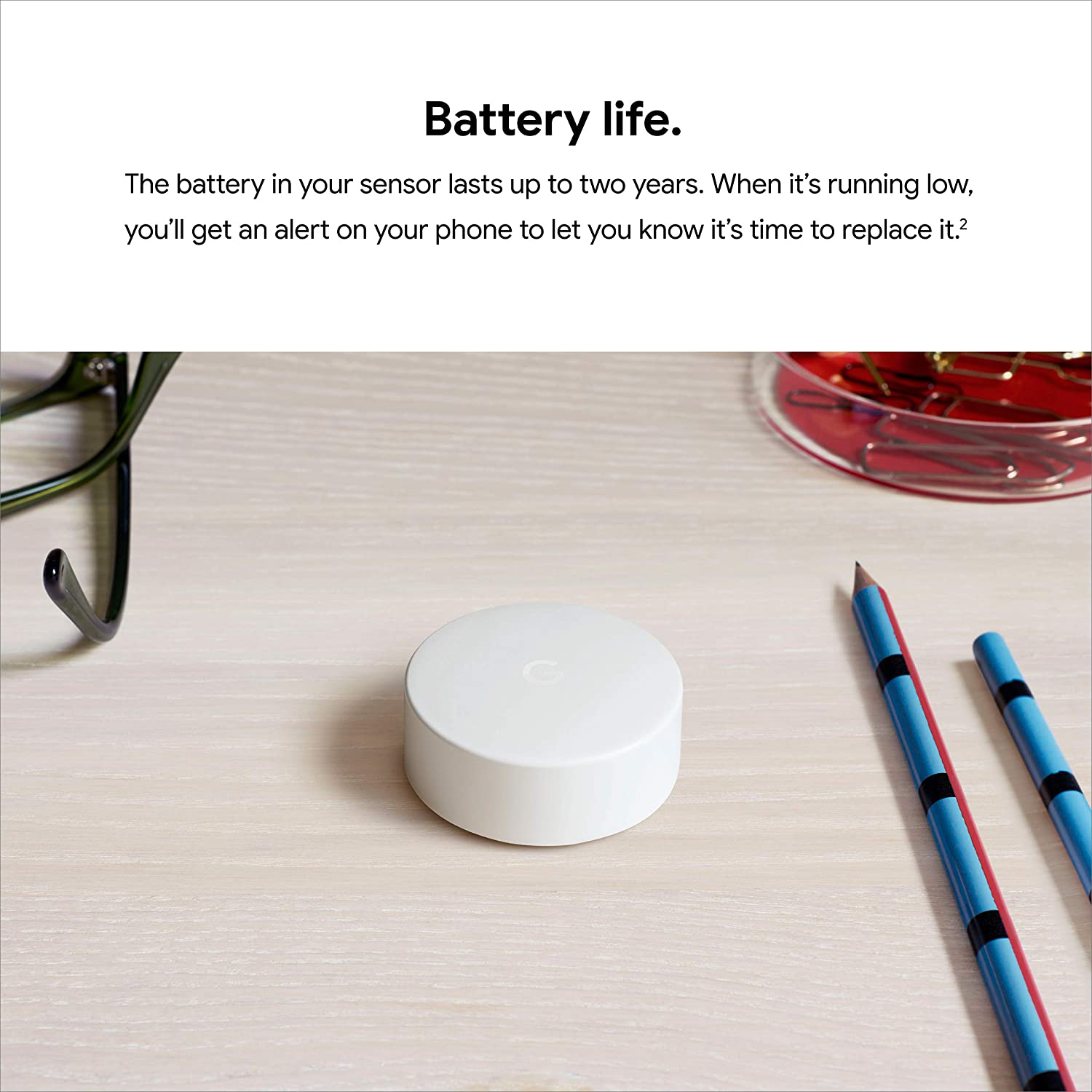 Google Nest Temperature Sensor 3 Pack - Nest Thermostat Sensor - Nest Sensor That Works with Nest Learning Thermostat and Nest Thermostat E - Smart Home