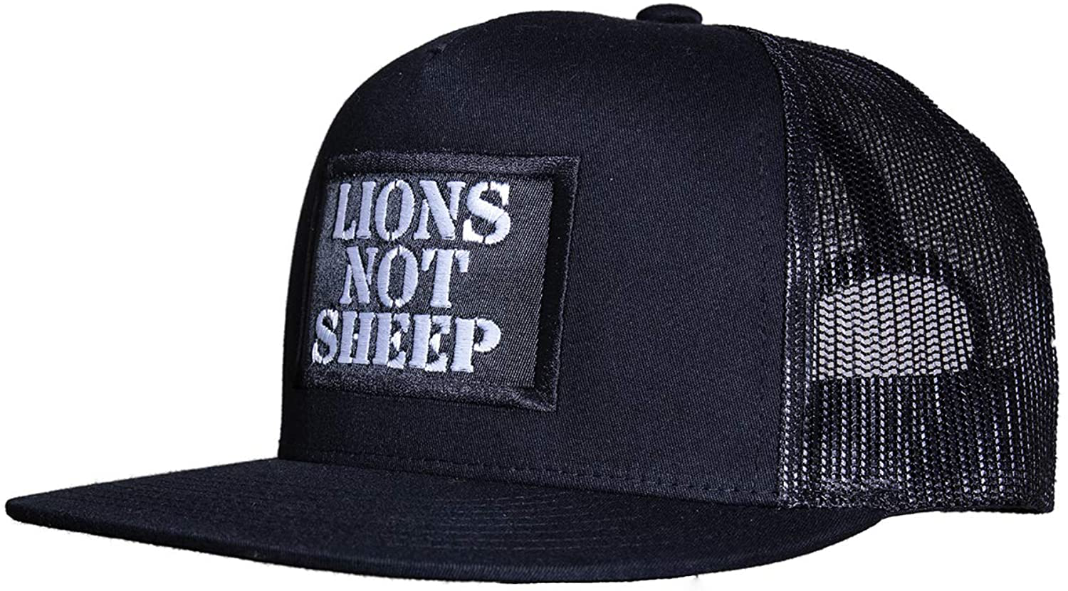 Lions Not Sheep OG Hat - Adjustable Trucker Hats with Snapback