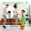 Kids Dancing Cactus Toys for Baby Boys and Girls, Talking Sunny Cactus Toy Electronic Plush Toy Singing, Record & Repeating What You Say with 120 English Songs and LED Lighting for Home Decor