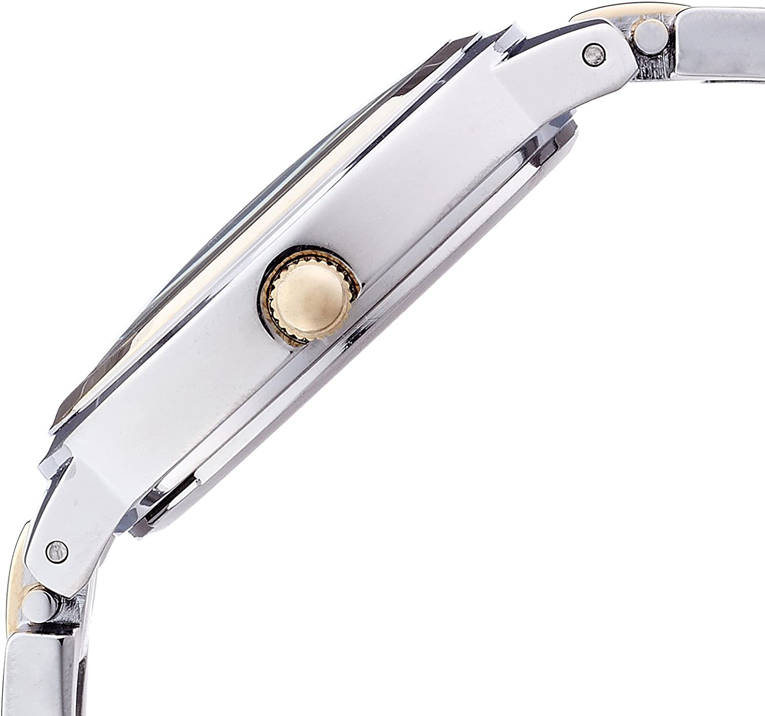 Anne Klein Women'S AK/1441SVTT Two-Tone Open Bangle Watch