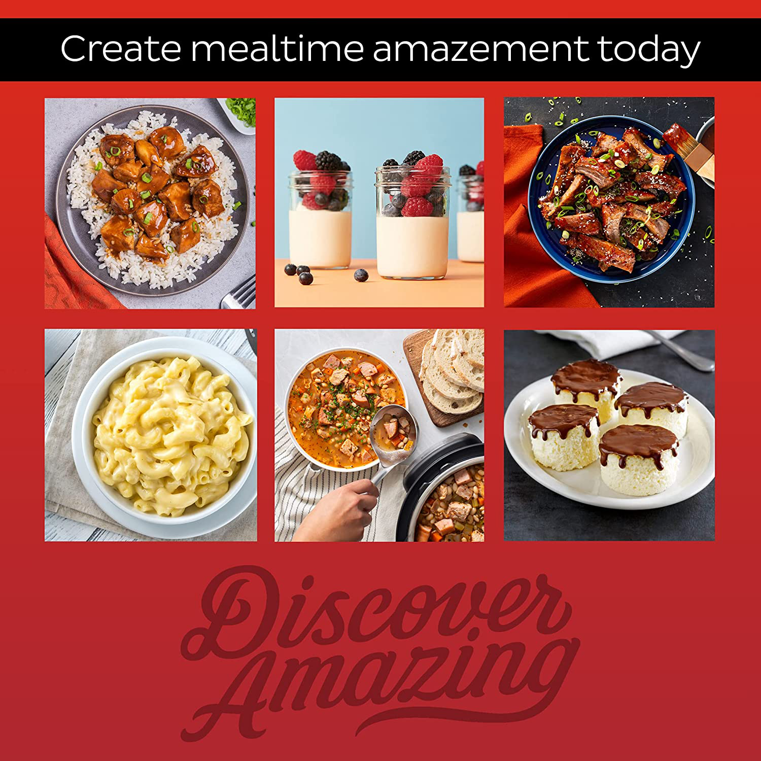 Instant Pot Duo 7-In-1 Electric Pressure Cooker, Slow Cooker, Rice Cooker, Steamer, Sauté, Yogurt Maker, Warmer & Sterilizer, 6 Quart, Stainless Steel/Black