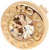 COACH GOLD OPEN CIRCLE STUD EARRINGS F54516, GOLD, Size No Size