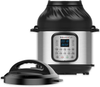 Instant Pot Duo Crisp 11-In-1 Electric Pressure Cooker with Air Fryer Lid, 8 Quart Stainless Steel/Black, Air Fry, Roast, Bake, Dehydrate, Slow Cook, Rice Cooker, Steamer, Sauté