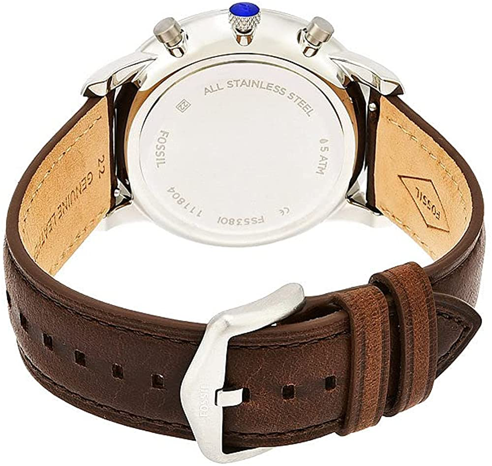 Fossil Men'S Neutra Stainless Steel Quartz Chronograph Watch