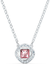 Swarovski Women'S Angelic Square Crystal Jewelry Collection, Pink Crystals, Blue Crystals