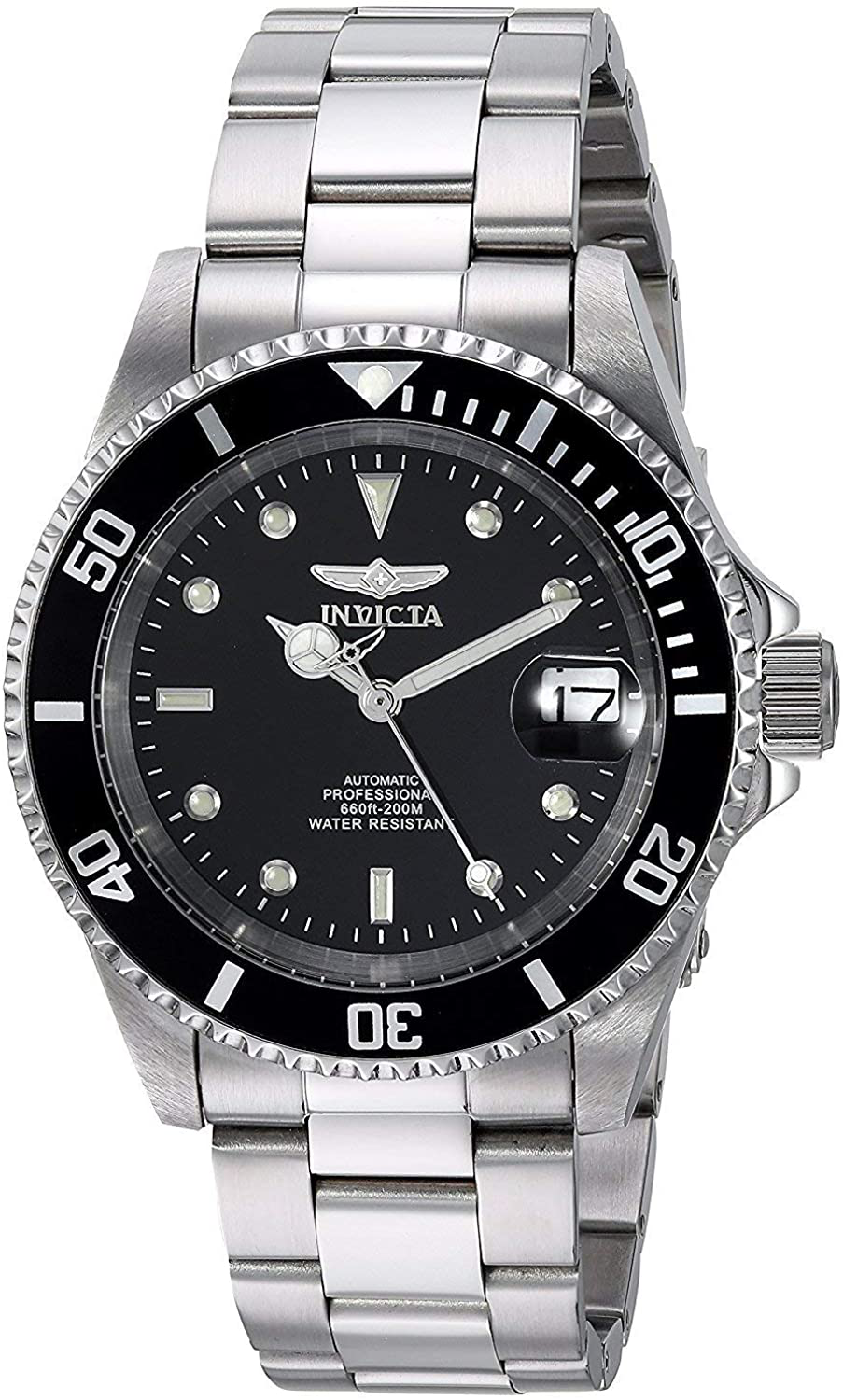 Invicta Automatic Pro Diver Stainless Steel Watch