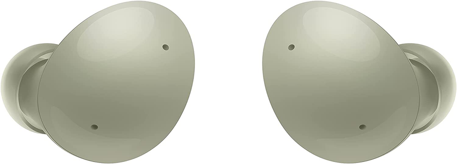 SAMSUNG Galaxy Buds 2 True Wireless Earbuds Noise Cancelling Ambient Sound Bluetooth Lightweight Comfort Fit Touch Control US Version, Olive Green
