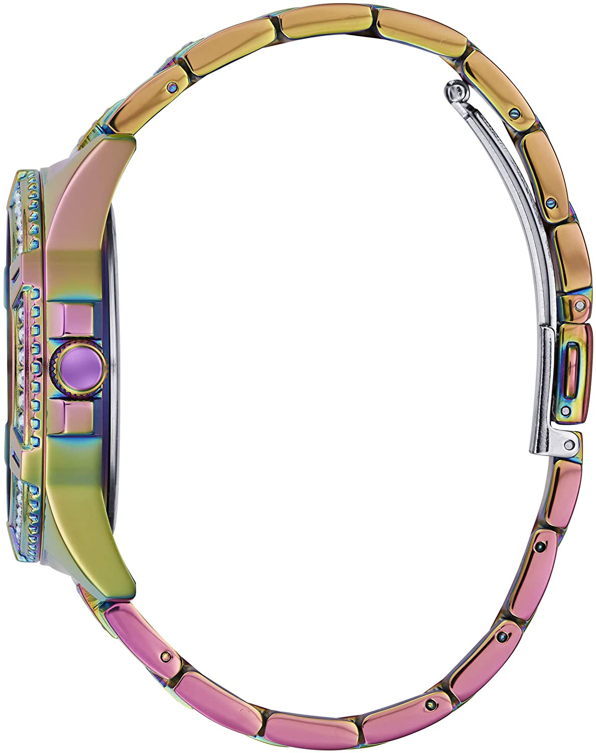 GUESS 40MM Crystal Embellished Watch