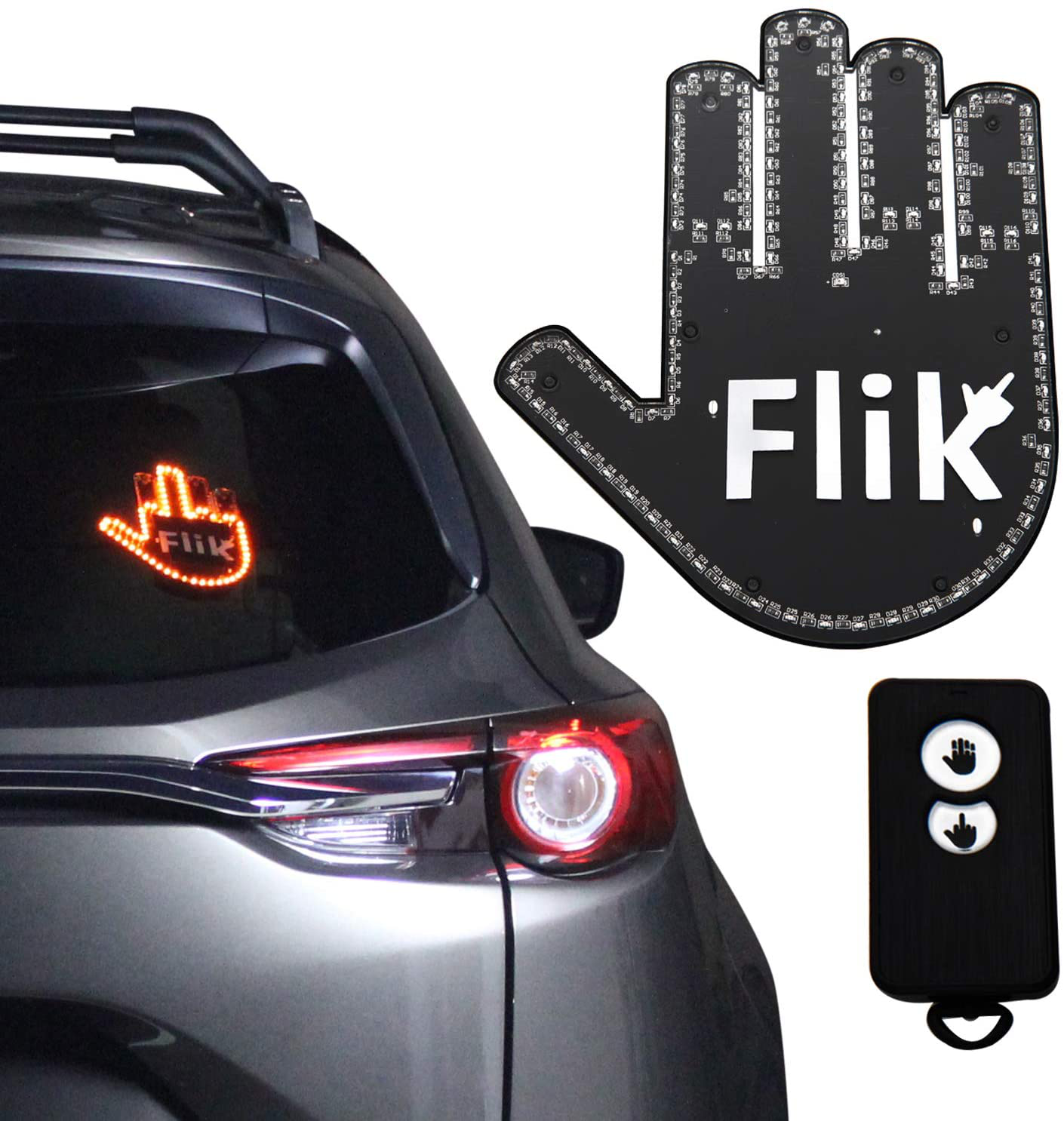 FLIK ME Baby - Give the Bird & Wave to Other Drivers, Hottest Gadget of 2021