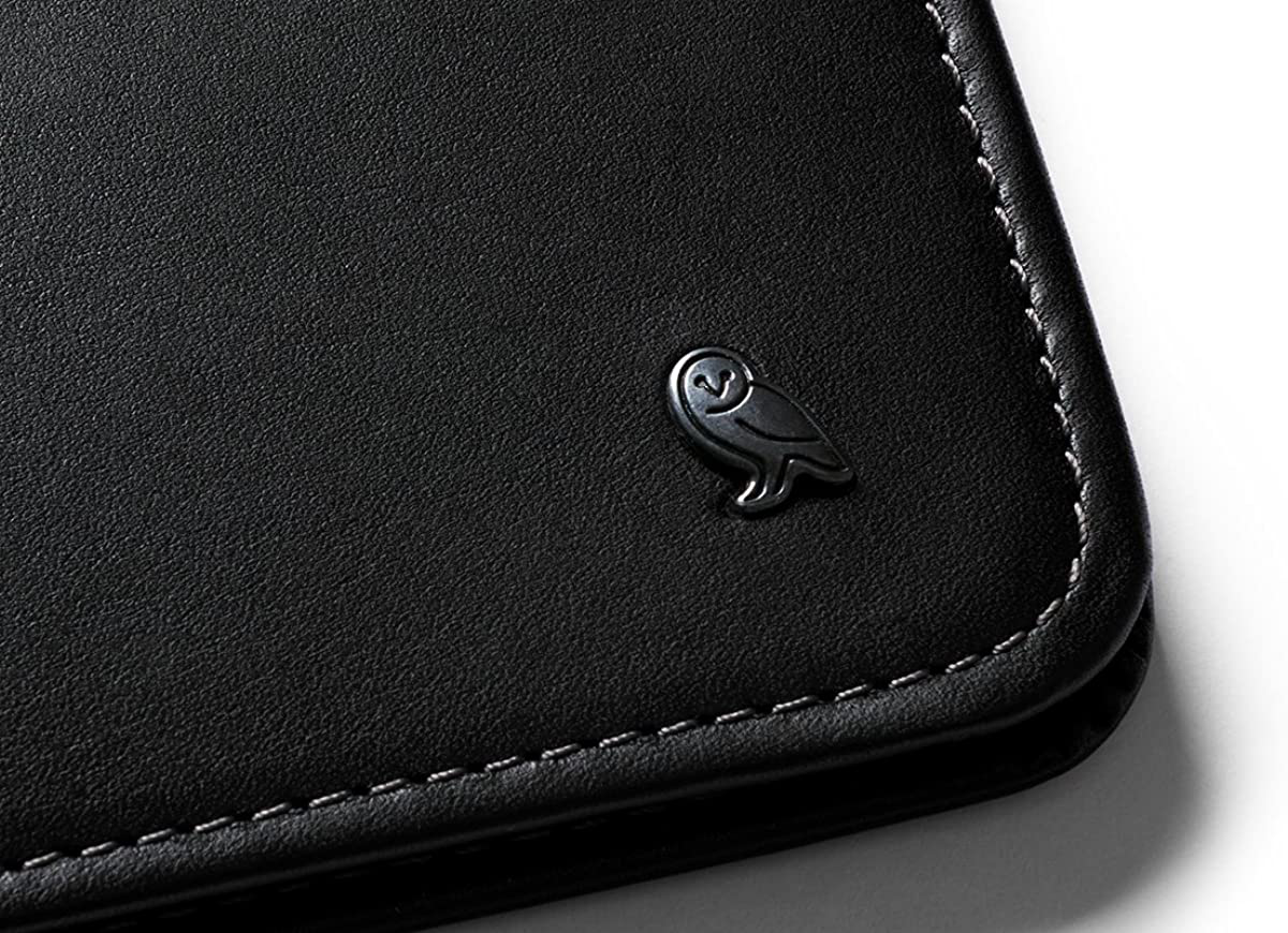 Bellroy Hide & Seek Wallet (Slim Leather Bifold Design, RFID Protected, Holds 5-12 Cards, Coin Pouch, Flat Note Section, Hidden Pocket)