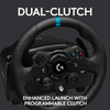 Logitech G923 Racing Wheel and Pedals for Xbox X|S, Xbox One and PC Featuring TRUEFORCE up to 1000 Hz Force Feedback, Responsive Pedal, Dual Clutch Launch Control, and Genuine Leather Wheel Cover