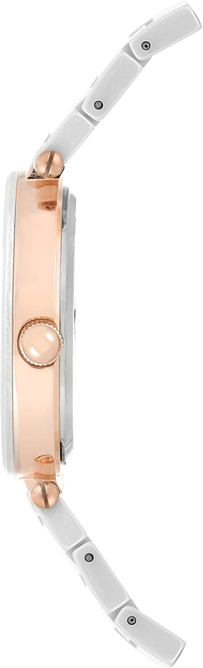 Anne Klein Women'S Genuine Diamond Dial Ceramic Bracelet Watch